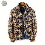 versace doudoune zippee shopping en ligne fashion print flower